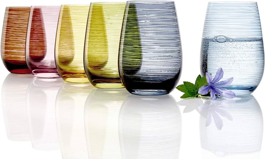 Green Twister tumbler 465 ml - Set of 6 PCs - Stolzle